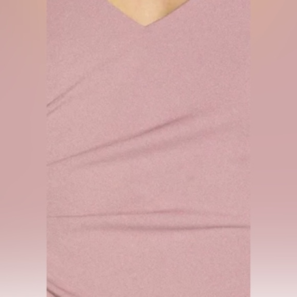 NWT Adrianna Papell Blush spaghetti strap gown sz 8 - Picture 3 of 5